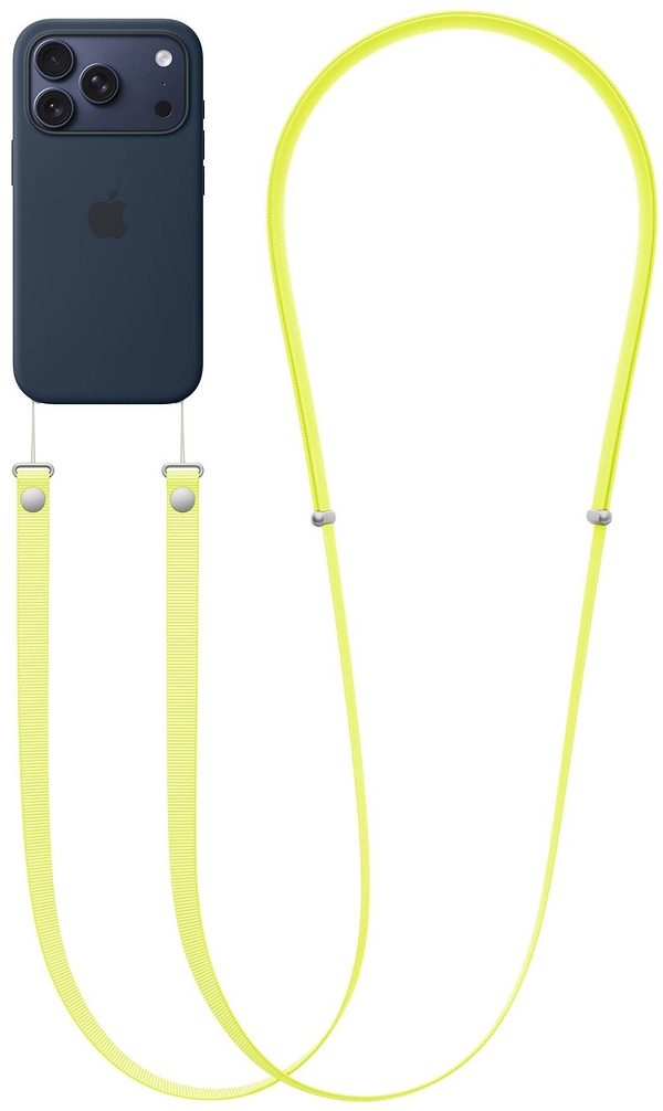 Фото - Ремінець для смартфону Apple Crossbody Strap Neon Yellow (MGGE4)