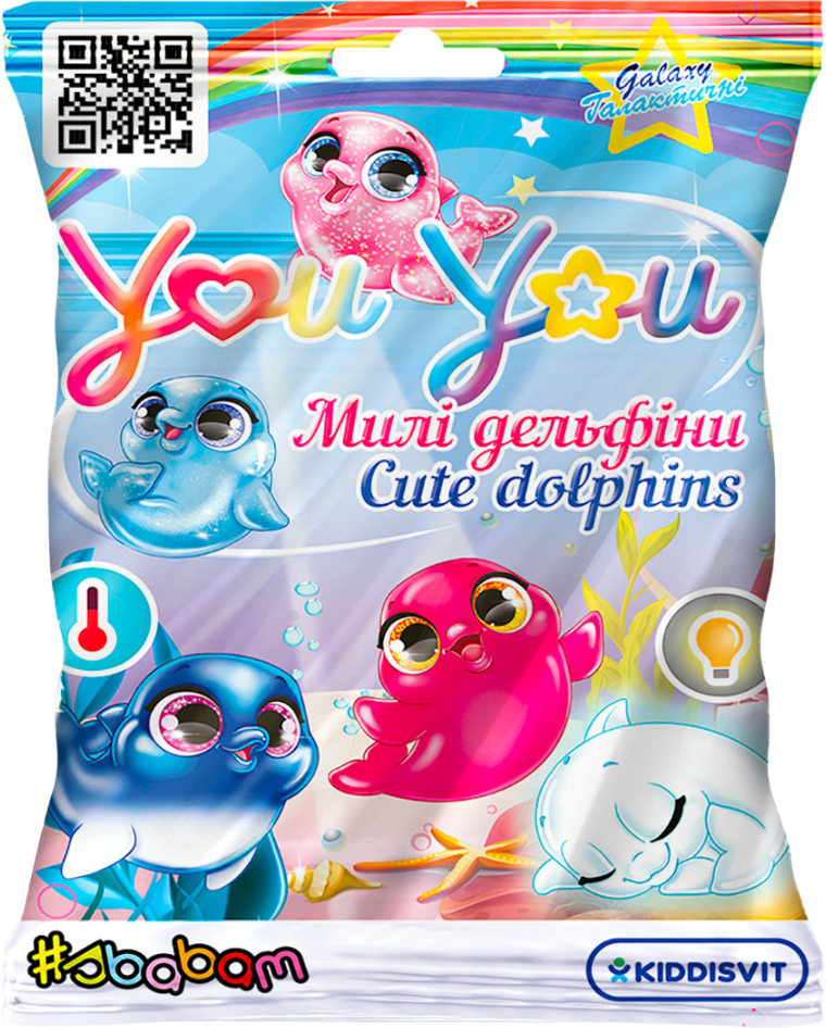 Ігрова фігурка-сюрприз #sbabam YOU YOU – МІЛІ ДЕЛЬФІНИ (в диспл.) (58/CN21) - Фото 1