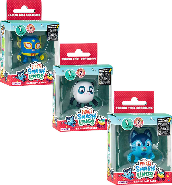 Фото - Ігрова фігурка-сюрприз Pinata Smashlings ЗАБАВНИЙ ГЕРОЙ (1 фігурка, в асорт.) (SL2010) Фото - Ігрова фігурка-сюрприз Pinata Smashlings ЗАБАВНИЙ ГЕРОЙ (1 фігурка, в асорт.) (SL2010)