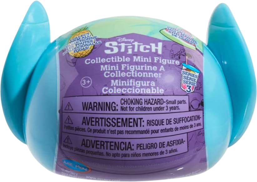 Ігрова фігурка-сюрприз STITCH серії Feed Me - СТИЧ ЗІ СМАЧНИКАМИ (в асорт., в диспл.) (46288)