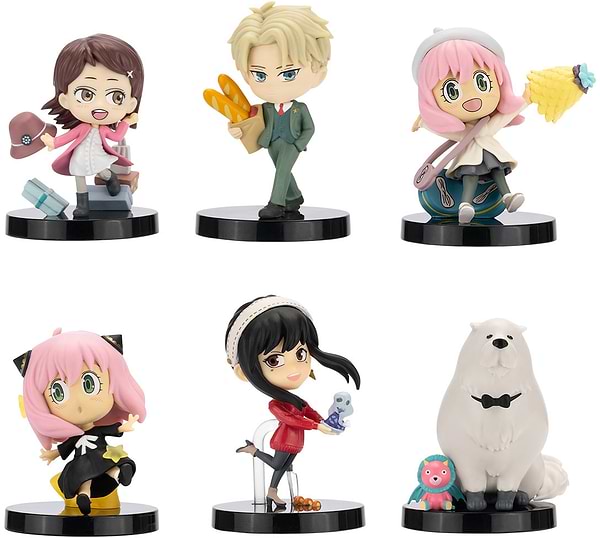 Фото - Игровая фигурка-сюрприз Total Anime серии Семья шпиона W1 - ГЕРОИ АНИМЕ (в ассорт.) (KAZ0043-W1)