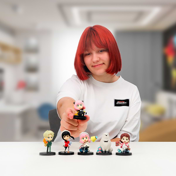 Фото - Игровая фигурка-сюрприз Total Anime серии Семья шпиона W1 - ГЕРОИ АНИМЕ (в ассорт.) (KAZ0043-W1)