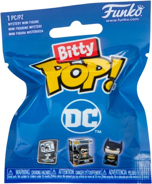 Фото - Игровая фигурка-сюрприз FUNKO BITTY POP! серии DC (в ассорт.) (76356)