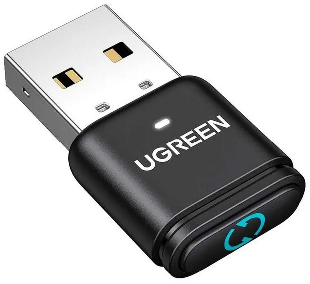 Адаптер мережі Bluetooth USB UGREEN BT301 Bluetooth 5.3 Black (35994) - Фото 1