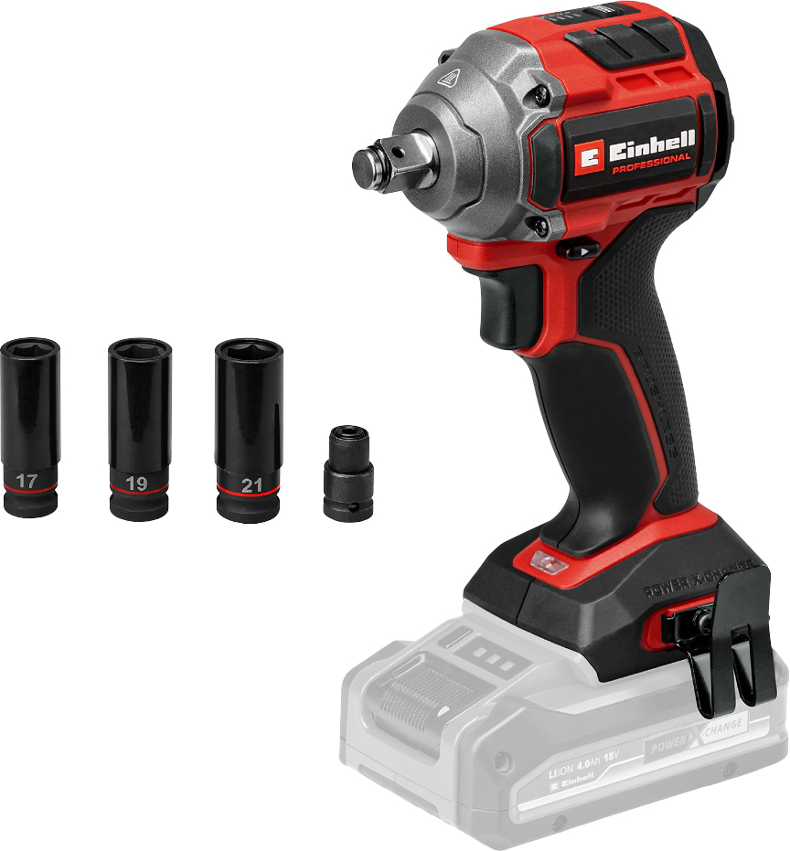 Гайковерт аккумуляторный Einhell Professional TP-CW 18/260-C Li BL - Solo без АКБ та ЗУ (4510090)