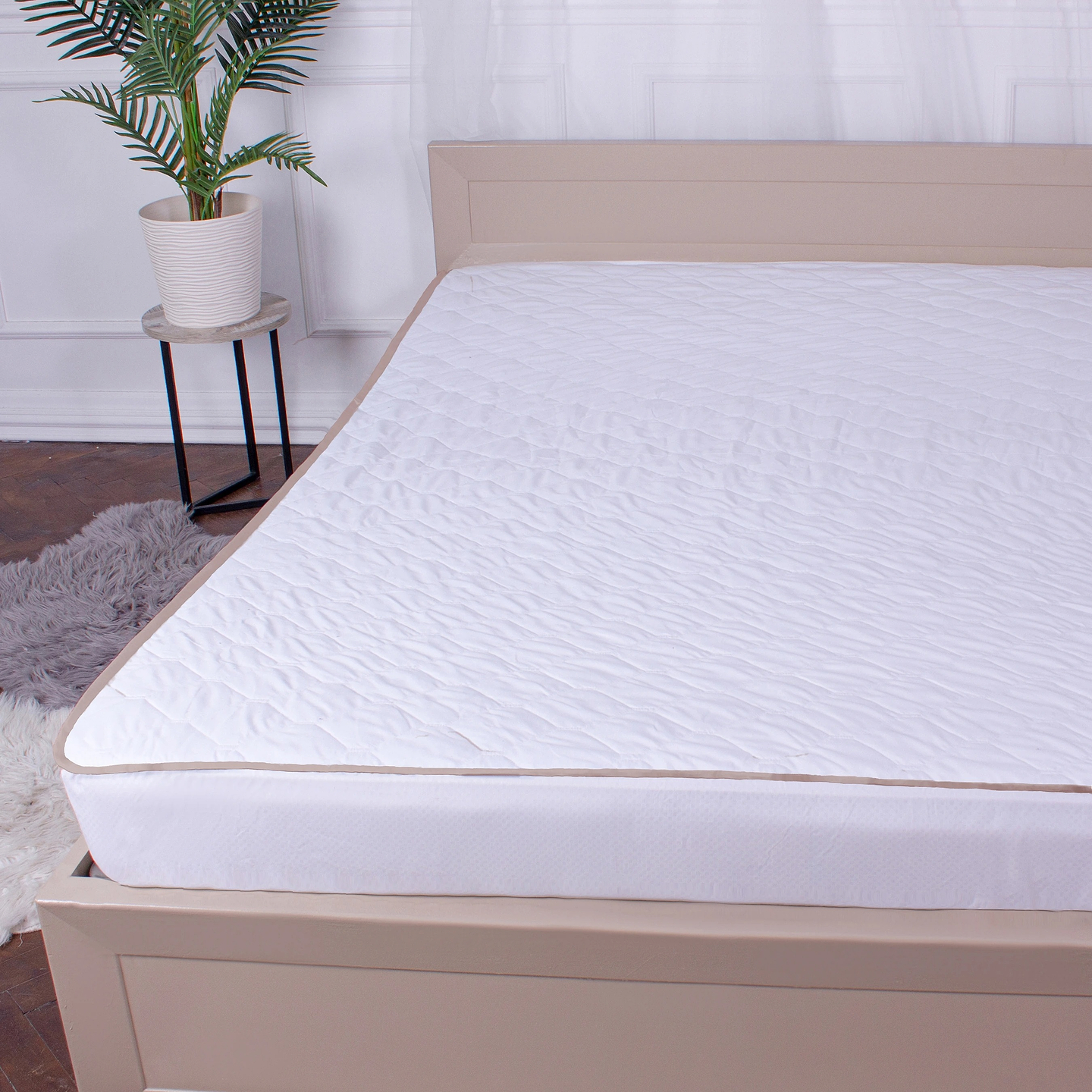 Наматрацник дитячий MirSon Стандарт Natural Line Wollen 960 70х130 (2200000833488)