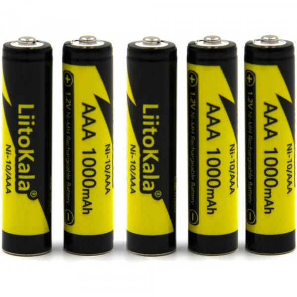 Фото - Аккумулятор тип AAA LiitoKala 1000mAh 1.2V NI-MH (Ni-10/AAA-5B)