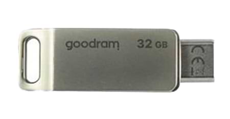 Флеш USB Goodram 32GB OTG Type-C ODA3 Silver (ODA3-0320S0R11) - Фото 1