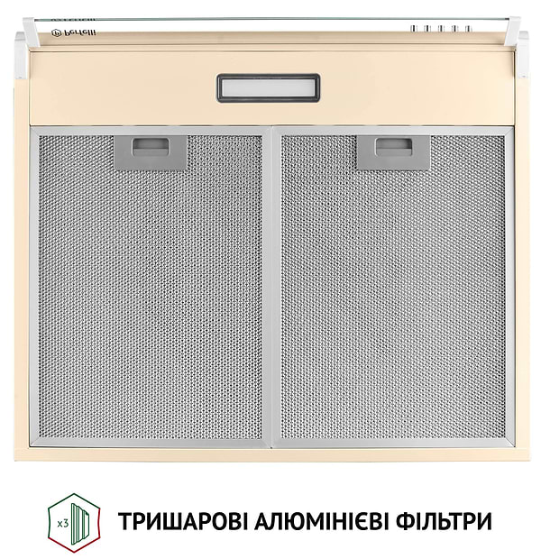 Фото - Витяжка традиційна Perfelli PL 6144 BG LED