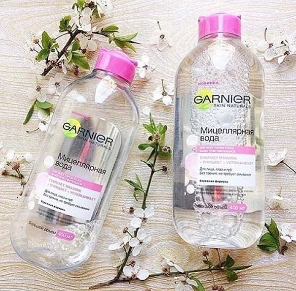 Фото - Міцелярна вода Garnier SKIN NAT очищає 400 мл