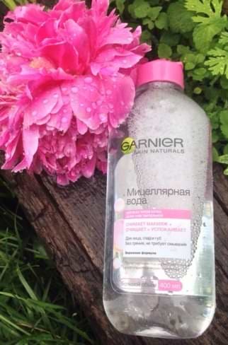 Фото - Міцелярна вода Garnier SKIN NAT очищає 400 мл