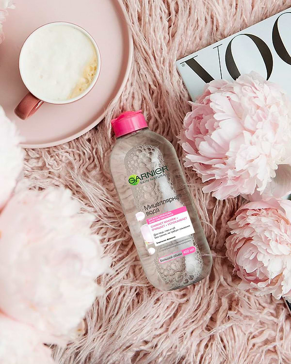 Фото - Міцелярна вода Garnier SKIN NAT очищає 400 мл