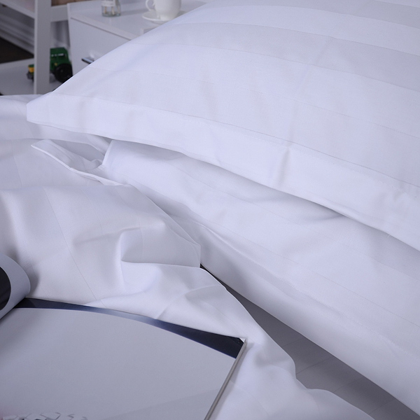 Фото - Комплект постільної білизни MirSon Сатин-страйп Royal Pearl 160х220 (2200001478961)