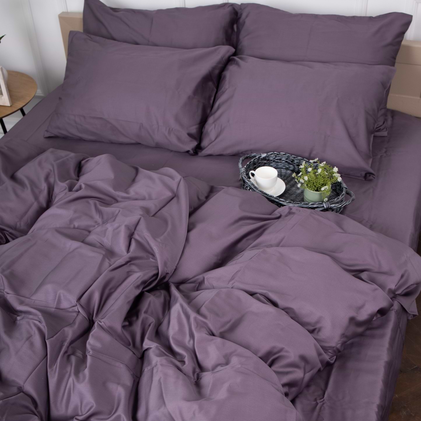 Комплект постільної білизни MirSon King Size Сатин 0231 Excalibur 220х240 (2200001169630)