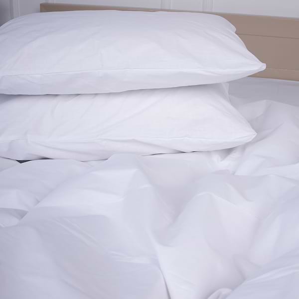 Фото - Комплект постільної білизни MirSon Ranforce Elite 11-2107 White 200х220 (2200004679518)