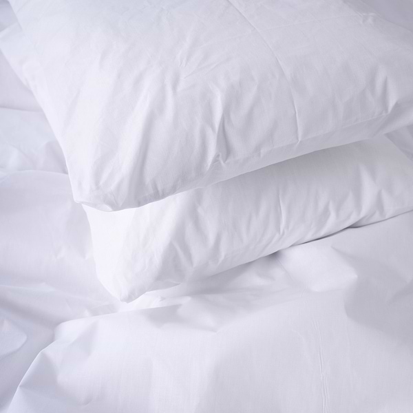 Фото - Комплект постільної білизни MirSon Ranforce Elite 11-2107 White 200х220 (2200004679518)