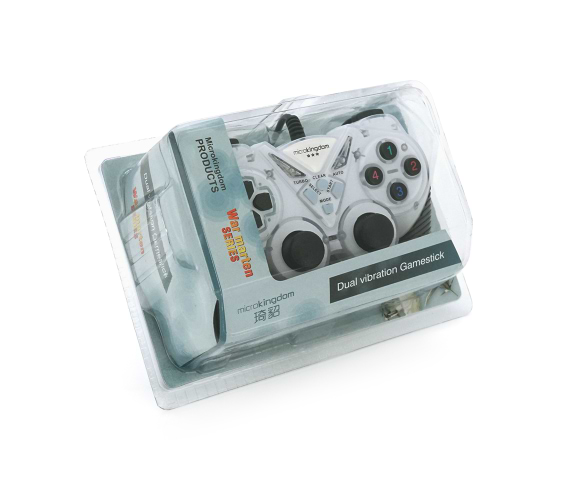 Фото - Геймпад Brazzers BR-8600 USB 2.0, Double Shock, White