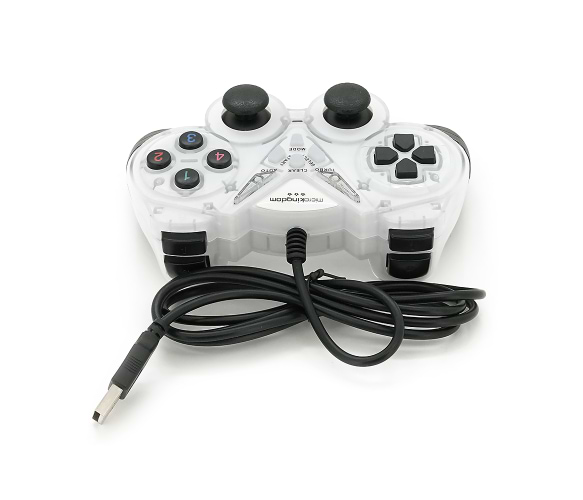 Фото - Геймпад Brazzers BR-8600 USB 2.0, Double Shock, White