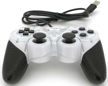 Геймпад Brazzers BR-8600 USB 2.0, Double Shock, White - Фото 1