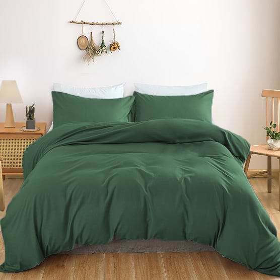 Комплект постельного белья MirSon Satin Stripe 30-0017 Green 143х210 см (2200005254066)