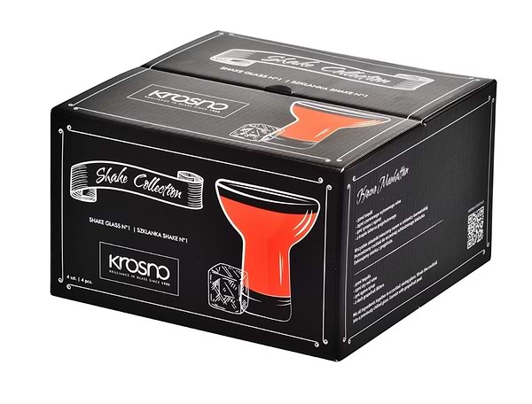 Фото - Набор бокалов Krosno SHAKE №1 190 мл 4 шт. (912554)