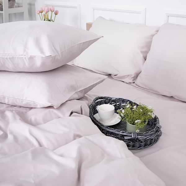 Фото - Комплект постельного белья MirSon Сатин 0841 Powder (2200002023740)