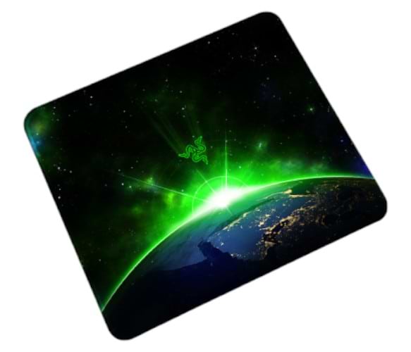 Килимок для миші ігровий Voltronic RAZER 15 Black/Green (YT-RZ15) - Фото 1