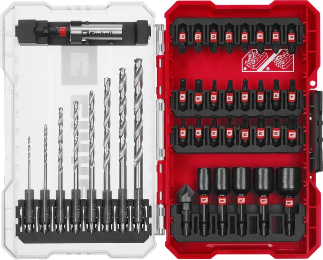 Набір свердел Einhell 39 шт. M-Case (108773)