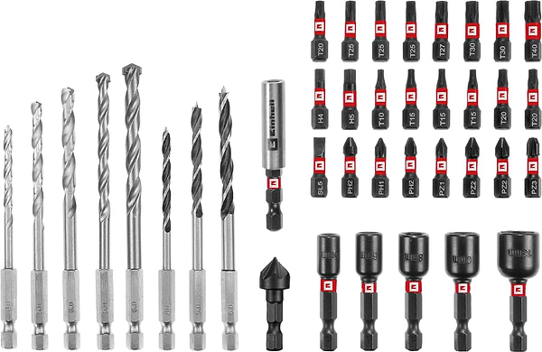 Фото - Набор сверл Einhell 39 шт. M-Case (108759)