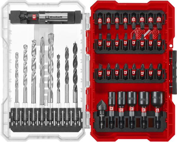 Фото - Набор сверл Einhell 39 шт. M-Case (108759)