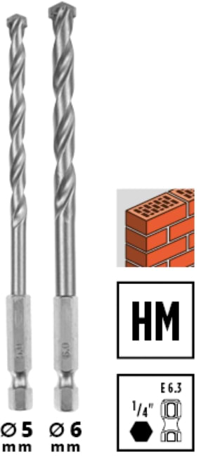 Фото - Набор сверл Einhell 39 шт. M-Case (108759)