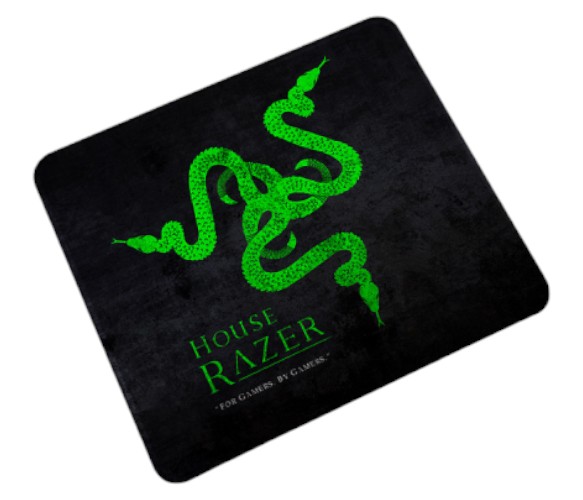Коврик для мыши игровой Voltronic RAZER 12 Black/Green (YT-RZ12) - Фото 1