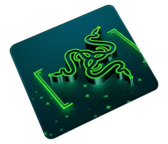 Коврик для мыши игровой Voltronic RAZER 9 Black/Green (YT-RZ9) - Фото 1