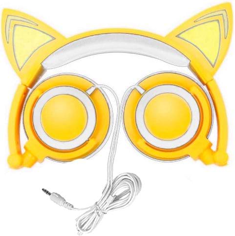 Наушники накладные проводные UFT BL108 Yellow