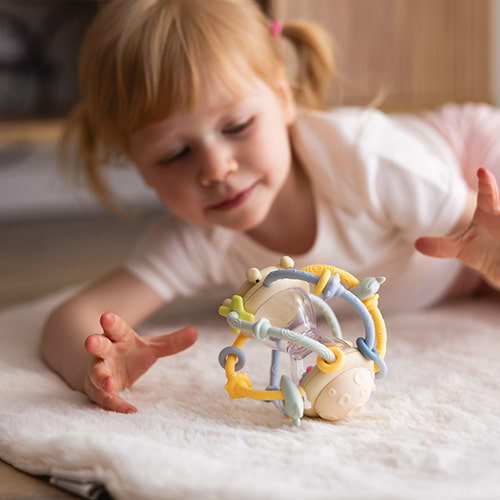 Фото - Погремушка BabyOno Песочные часы (1660)