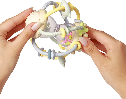 Фото - Погремушка BabyOno Песочные часы (1660)