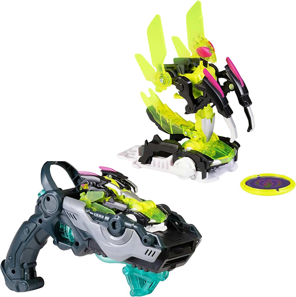 Фото - Машинка-трансформер Screechers Wild! S5 L1 V2 - СОНІК БЛЕЙД (запускник-бластер, машинка-трансформер) (KS686115)