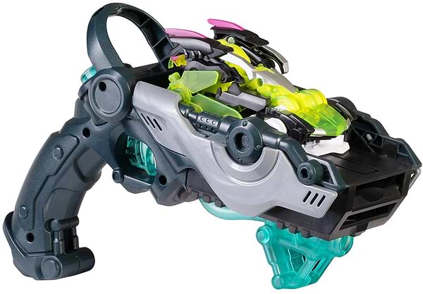 Фото - Машинка-трансформер Screechers Wild! S5 L1 V2 - СОНІК БЛЕЙД (запускник-бластер, машинка-трансформер) (KS686115)