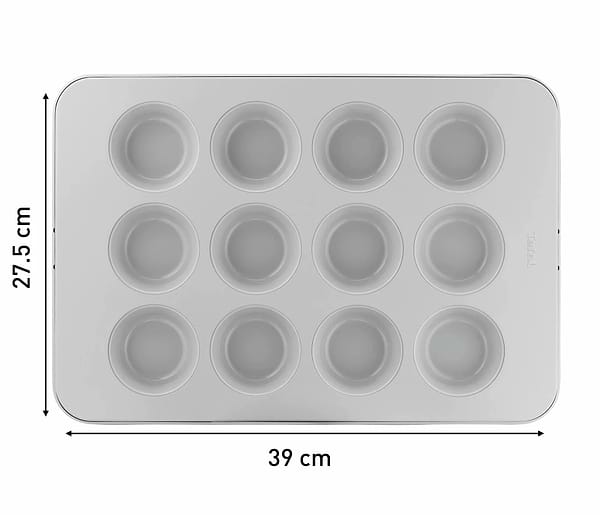 Фото - Форма для приготовления Tefal J1755004 CERAMIK 39х27.5 см 12 шт.