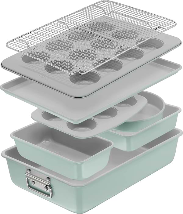 Фото - Набір форм для приготування Tefal J175S804 CERAMIK 8 пр.