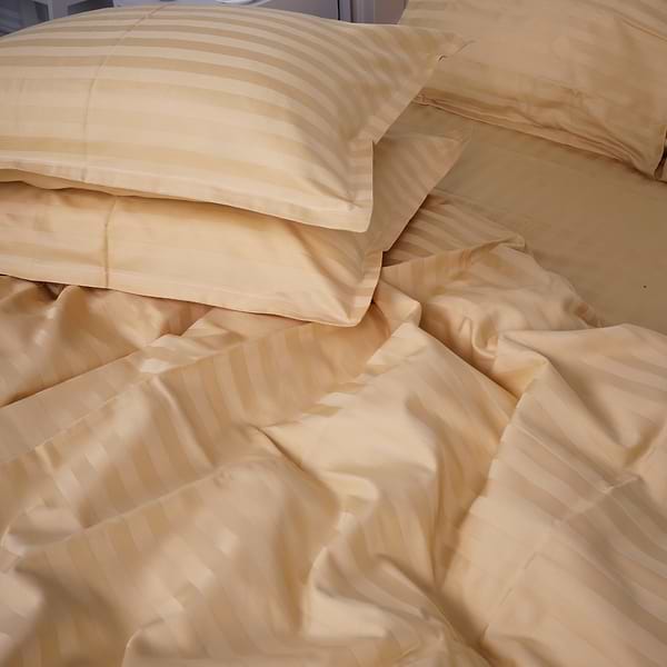 Фото - Комплект постельного белья MirSon Сатин-страйп Carmela 143х210х2 см (2200000037879)