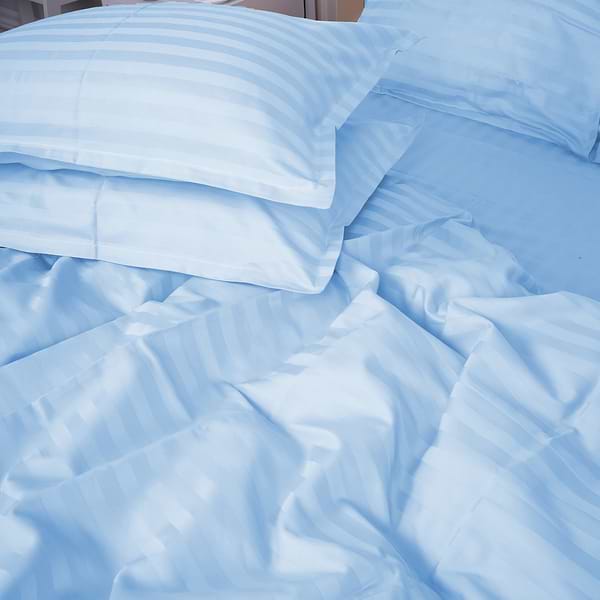 Фото - Комплект постельного белья MirSon Сатин-страйп Valentino 143х210 см (2200000007278)