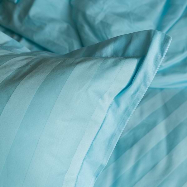 Фото - Комплект постельного белья MirSon Сатин-страйп Valentino 143х210 см (2200000007278)