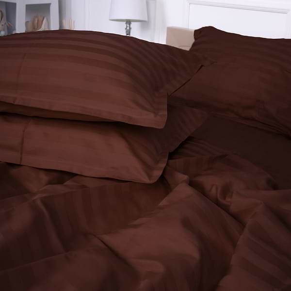 Фото - Комплект постельного белья MirSon Сатин-страйп Lorenzo 143х210 см (2200000019158)