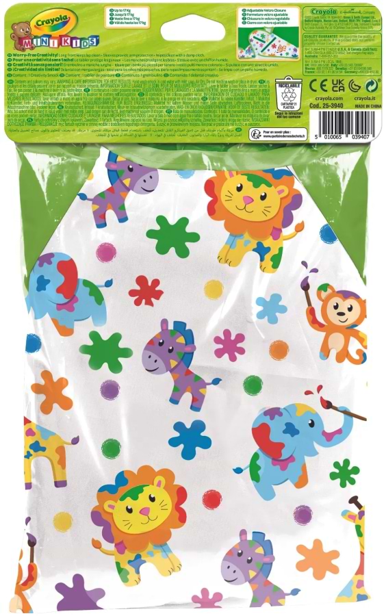 Фото - Нагрудник из клеенки Crayola Mini Kids (25-3940)