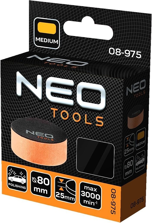 Фото - Круг шлифовальный Neo Tools 80x25 мм (08-975)