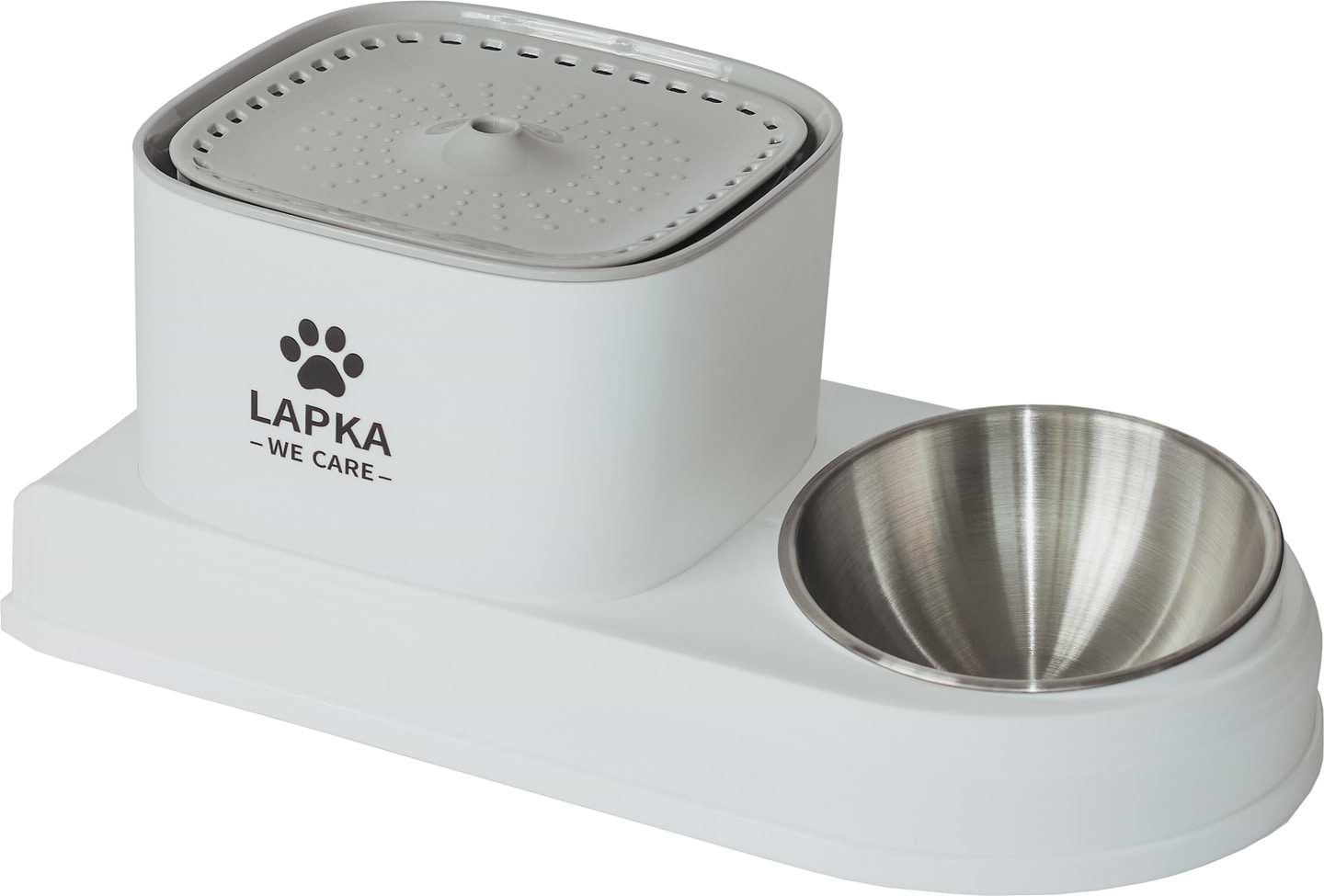 Смарт-поилка для животных Lapka 2в1 (WF072)