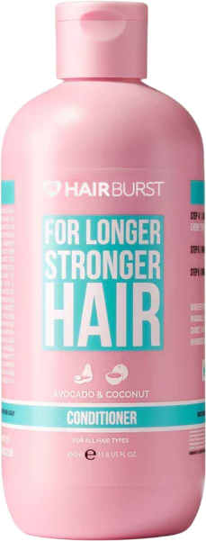 Бальзам для волосся HAIRBURST для міцного і довгого волосся з авокадо та кокосом 350 мл (HB_COND_ORIG)