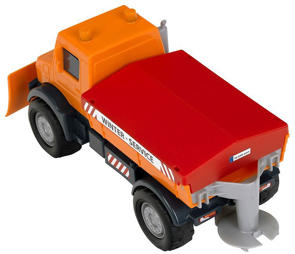 Фото - Наземна спецтехніка Klein Снігоочисний автомобіль Unimog в коробці (3801)