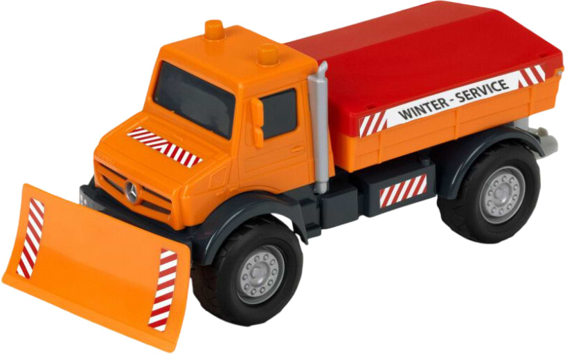 Наземная спецтехника Klein Снегоочистительный автомобиль Unimog с этикеткой (3816)